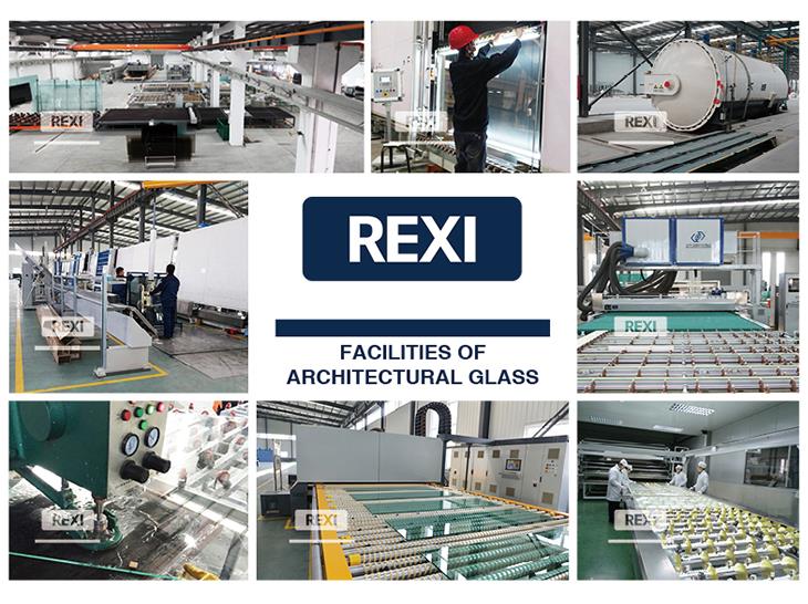 Enstalasyon nan Glass achitekti Facilities of Architectural Glass
